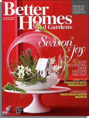 Better Homes and Gardens - 2014, December - 45 Easy Decorating Ideas, Desserts-image