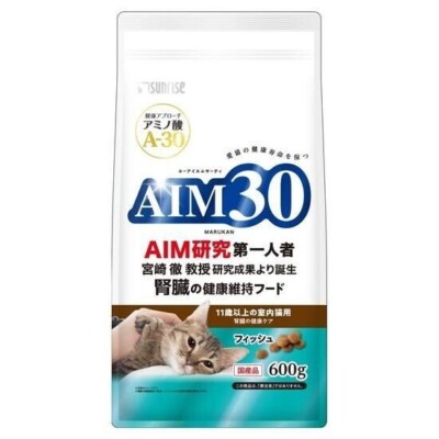 AIM30 Kidney health care for indoor cats over 11 years old 600g Fish Flavor-image