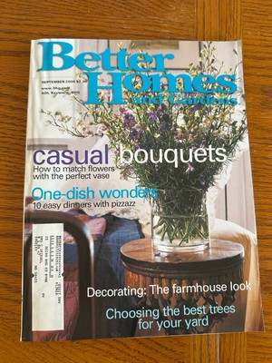 Vintage 2000 Better Homes And Gardens Casual Bouquets Magazine Book Paperback-image