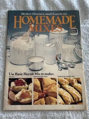 Homemade Mixes Better Homes & Gardens Recipe Book 1983-image