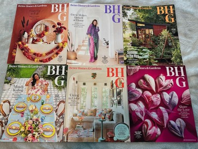 Better Homes & Gardens Magazines - Lot of 6 - 2023 - Never Read-image