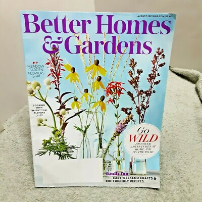 Better Homes & Gardens Magazine August 2021-image