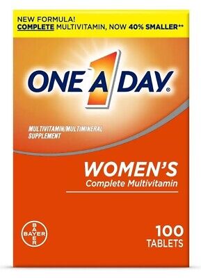 One A Day Women's Complete Multivitamin 100 Tablets EXP 10/2025-image