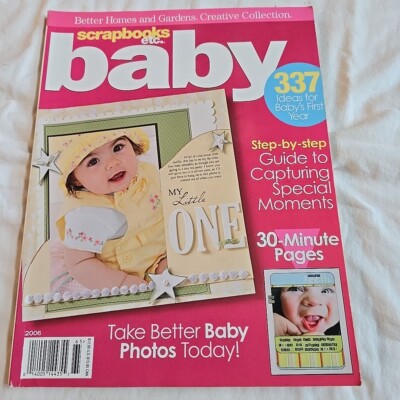 Scrapbooks etc Magazine Better Homes & Gardens 2006 Baby Special Issue -image