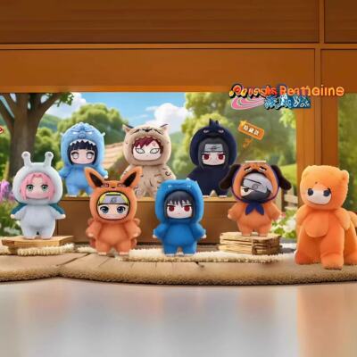 TOP TOY Naruto Beast Party Series Plush Confirmed Blind Box Figure Gift Hot Doll-image