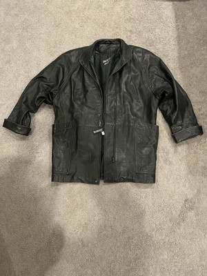Tannery West Vintage 90's Leather Jacket Mens XL-image