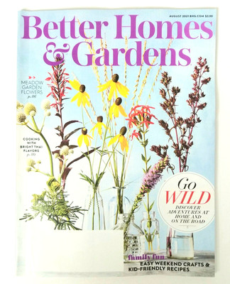 Better Homes & Gardens Magazine August 2021 - Life In Color-image