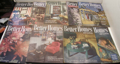 9 VINTAGE 1946 BETTER HOMES & GARDENS 1946 ARCHITECTURE DECORATING RECIPES XMAS-image