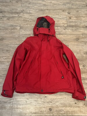 Vintage Red Large Obermeyer Gortex Windbreaker Jacket -image