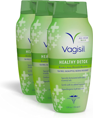 Vagisil Feminine Wash for Intimate Area Hygiene, Healthy Detox, All over Body Wa-image