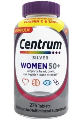 Centrum Silver MultiVitamin Complete Vitamin 275 Tabs Women Over50+ FAST SHIP-image