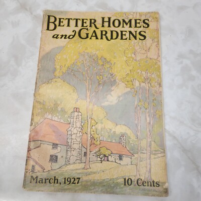 March 1927 Better Homes and Garden Magazine-image