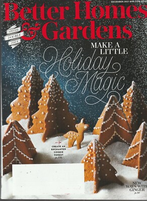  Better Homes & Gardens December 2021 Free & Fast SnH Best Deal on Ebay L@@K !!-image