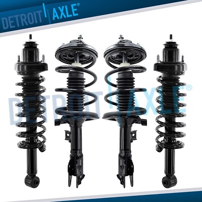 Front Rear Struts with Coil Springs Assembly for 2008 - 2010 Mitsubishi Lancer-image