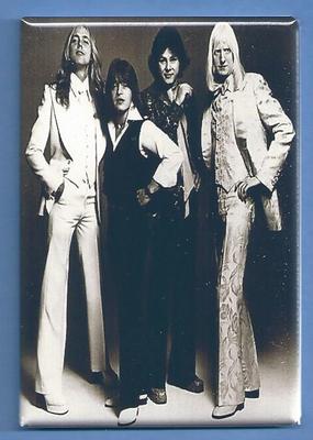 EDGAR WINTER GROUP WITH RICK DERRINGER *2X3 FRIDGE MAGNET* ROCK N ROLL BAND SOUL-image