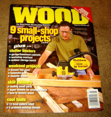Better Homes & Gardens Wood Magazine Issue 162 April/May 2005-image