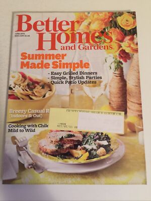 Better Homes and Gardens Magazine 2012 June - Summer Made Simple 206 pages-image