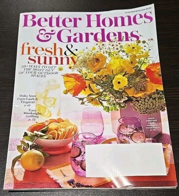 Better Homes & Gardens June 2020 Fresh & Sunny-image