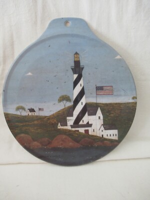 Warren Kimble Coastal Breeze Lighthouse Trivet Wall Decor-image