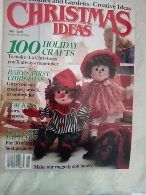 Better Homes and Gardens Magazine Christmas Ideas December 1984 Vintage-image