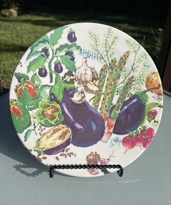 Design Imports made in Italy Melamine Vegetable Round Trivet-image