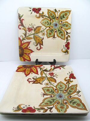 Pier 1 Imports Carynthum Set Of 3 Floral 10 7/8