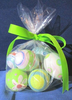 RAZ Imports 8 Different Hand-painted & Decorated Easter Egg Ornaments-2.5