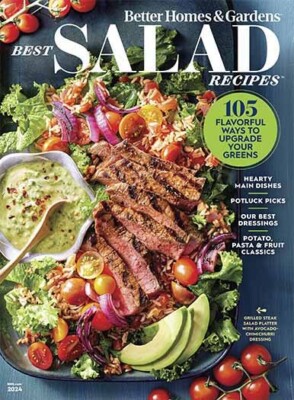 Best Salad Recipes- Better Homes & Gardens Magazine- BRAND NEW-image