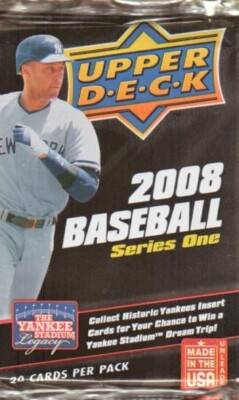 2008 Upper Deck Baseball - See Listing For Available Cards. All NM/M-image