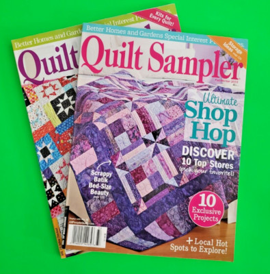 Quilt Sampler Magazine 2013 Better Homes & Gardens Spring/Summer & Fall/Winter-image
