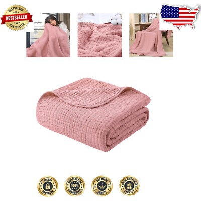 Lightweight Muslin Throw Blanket 60