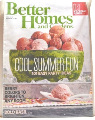Better Homes and Gardens Magazine - June 2015 - Cool Summer Fun 101 Party Ideas-image