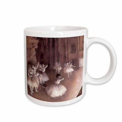3dRose Ballet Rehearsal on the Stage by Edgar Degas Mug-image