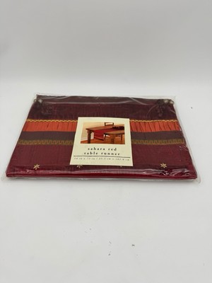 Pier 1 Sahara Red Table Runner-image