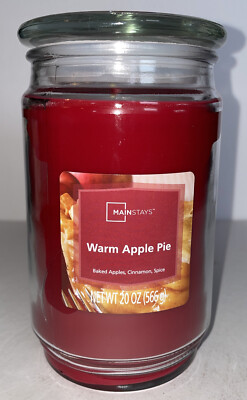 Mainstays WARM APPLE PIE 20 oz. Jar Candle-image