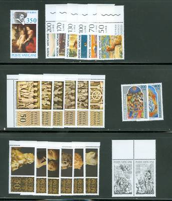 Vatican City 1977 Complete MNH Year Set-image