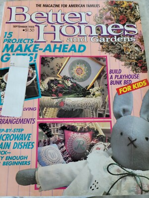 Better Homes And Gardens Magazine Volume 66 Number 9 - September 1988 - Gifts-image