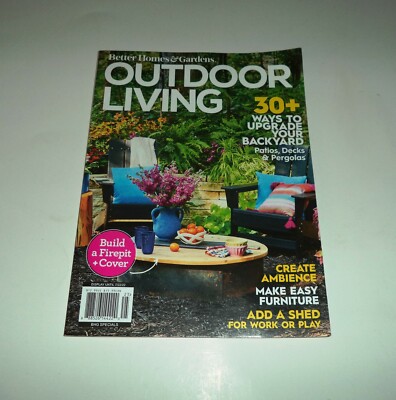 Better Homes & Gardens Outdoor Living 2022 Magazine *NEW*-image
