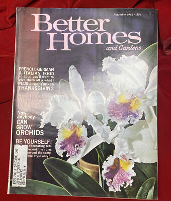 Vintage November 1962 Better Homes & Gardens Magazine-image