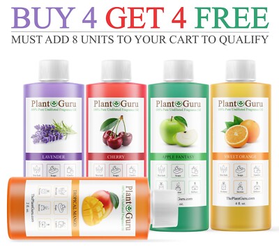 Fragrance Oil 4 oz. For Candle Soap Incense Making Burners Scented Oils Bulk Lot-image