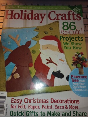Home & Garden Holiday Craft Pattern Magazine-image