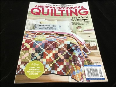Better Homes & Gardens Magazine American Patchwork & Quilting August 2023-image