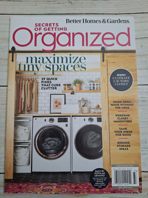 Better Homes & Gardens Secrets of Getting Organized September 2023 Magazine-image