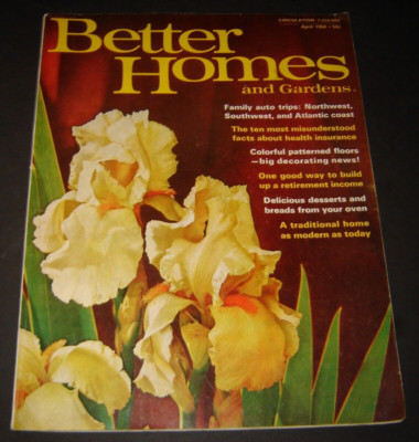 APRIL 1968 BETTER HOMES AND GARDENS MAGAZINE....-image