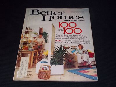 BETTER HOMES & GARDENS MAGAZINE NICE COVER & ADS - H 1353-image