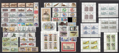 East Germany GDR DDR 1987 - almost complete (1 stamp missing) + 6 minisheets MNH-image