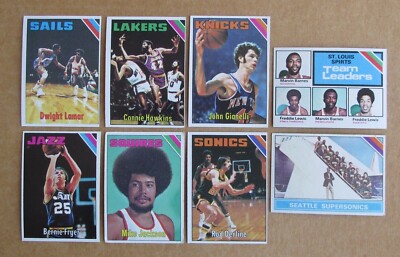 1975-76 TOPPS BASKETBALL CARD SINGLES #1-275 COMPLETE YOUR SET PICK UPDATED 5/27-image