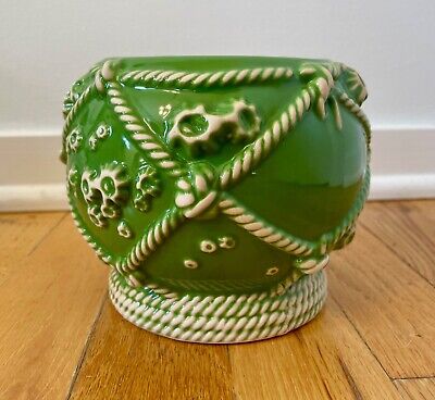 Munktiki - Crusty Glass Float - Green - Tiki Mug - Design by Thor - NEW-image