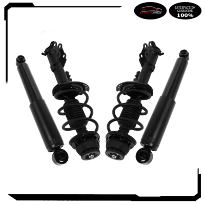 For 2012-2017 Kia Rio Complete 2 Front Struts w/ Springs 2 Rear Shocks Absorbers-image