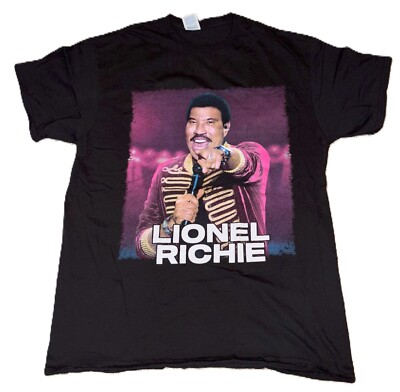 Lionel Richie Earth Wind Fire Concert Black Shirt Large-image